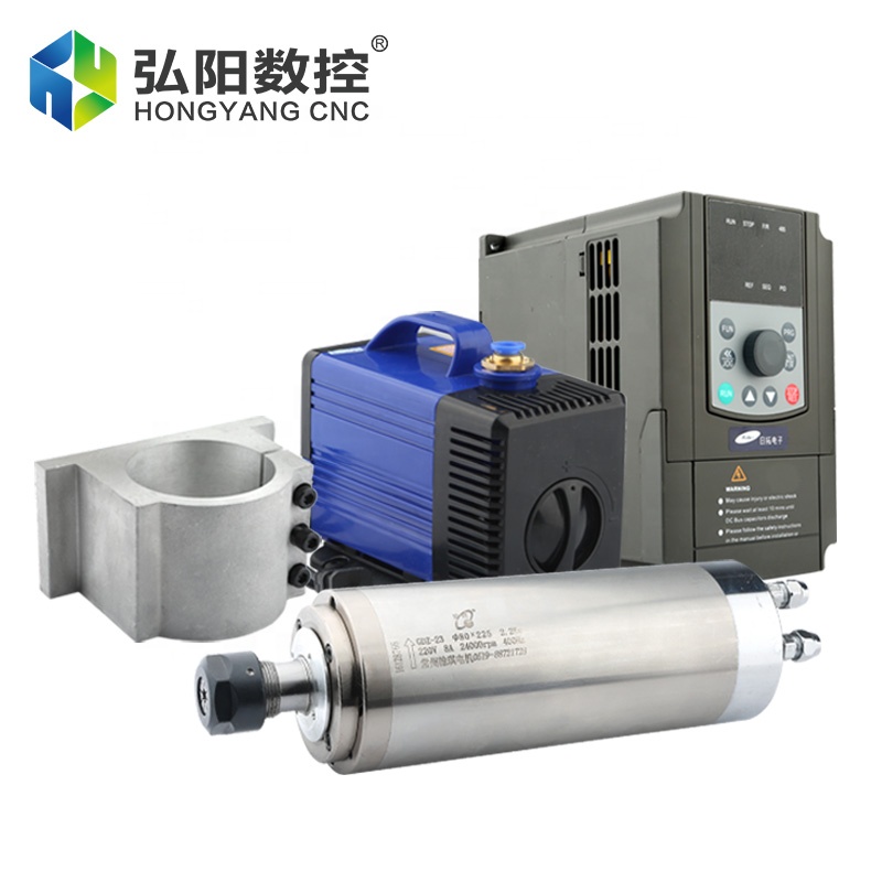2.2kW 수냉식 스핀들 모터, 3상, 최고의 VFD( - 2.2Kw Water Cooled Spindle Kit Vfd 리뷰 및 가격